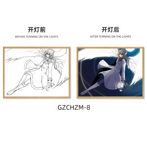 ไฟตกแต่งโต๊ะนอนรูปเอสเดส์มาไน ไฟตั้งโต๊ะแบบไม่สมมาตร ของเล่นสำหรับโต๊ะทำงาน ของเล่นที่ต้องใช้การควบคุมอัตโนมัติ