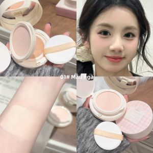 Phấn Nền Dạng Khí Nén Hai Lớp Gege Bear Thoáng Khí Dưỡng Ẩm Lâu Trôi Thích Hợp Cho Sử Dụng Hàng Ngày Và Dự Tiệc
