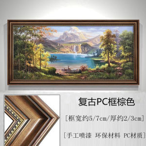 American Style Living Room Handmade Painting Handmade Painting Landscape Landscape Treasure Bowl Dingjia Kingsoft Decorative Painting
