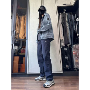 Navy Blue Paratrooper Tactical Pants Mens Summer Thin Quick-Drying American Three Waterproof Workwear Pants Outdoor Climbing Pants