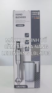 Máy xay sinh tố cầm tay đa năng Lebenlang LBL4783 công suất 1200W bảo hành 2 năm – hàng chính hãng