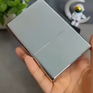 Bật Lửa ZIPPO Khổng Lồ Bạc Bóng (SIZE: 8CM X 115CM) Nặng: 500 Gam - (Xài Xăng)