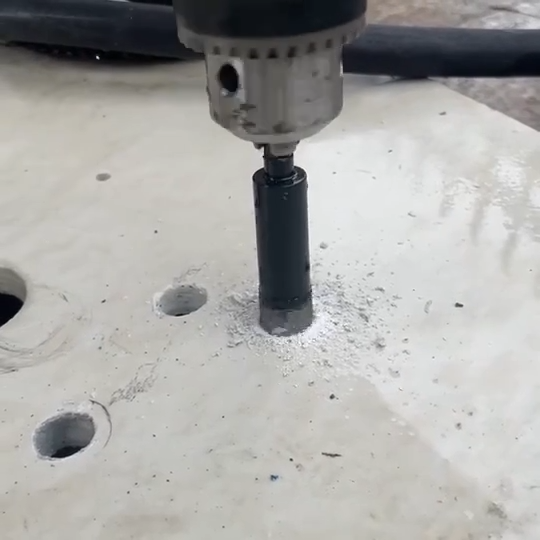 6-10 มม.Hexagonal Shank Brazed แห้งกระเบื้องเซรามิคเจาะหินอ่อนหินแกรนิต กระเบื้องรูเปิดเพชรเจาะรู ก้านหกเหลี่ยม หินอ่อนลายหินอ่อน หินแกรนิตหิน ดอกสว่านเพชร โฮลซอกระเบื้อง  ที่เปิดรูเจาะรูเซรามิก ดอกสว่านเจาะกระเบื้อง แผ่นอิฐ เจาะกระจก