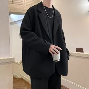 Ice Silk Short Sleeve Mens Blazer Summer Thin Design Stripe Pattern Casual Style Fashion Brand Hong Kong Style Outerwear
