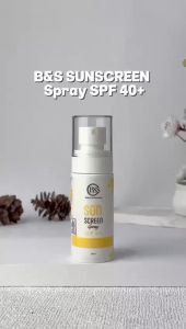 Sunblock spray SPF 40 pa+++ Sunscreen UV Shield Sun B&S BPOM 60 ml
