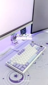 Bàn Phím Cơ Không Dây Và Có Dây AJAZZ AK820 / AK820 Pro / AK820 AS / AK820 HP - Bàn Phím Có Nút Vặn Tiện Lợi