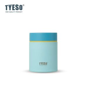 TYESO | Tyeso 200ml Thermoses Portable Stainless Steel Vacuum Insulated Food Jar Compact Thermal Lunch Box Breakfast Cup for Office