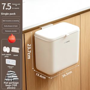 Citylong | Hands-Free Wall-Mounted Trash Can