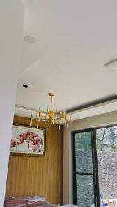 Đèn Thả Thiết Kế Xi Vàng Chùm Trang Trí