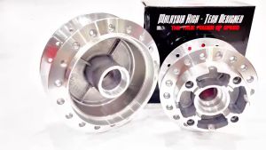 Đùm Mạ Chrome Trước Đĩa Sau Đùm Fuled Wave 1 Đĩa Wave Blade Wave S110 Các Đời Hiệu ATR Siêu Bóng