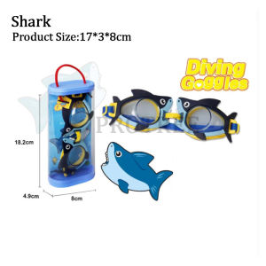KIDS cartoon diving waterproof anti-fog swimming goggles adjustable glasses with 3-12 years old