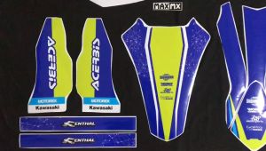 Dekorasi Motor KLX 150: Aksesoris Grafis dan Stiker