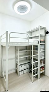 Custom Made Maid Bed Frame | HDB/condo Bomb Shelter Room Renovation Ventilation Improvement Custom Storage Loft bed for Helper Room Custom singapore