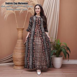 GRATIS ONGKIR SEDRESS BATIK BAJU WANITA MODERN PEKALONGAN SPESIAL PROMO TERMURAH TERLARIS