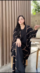 KAFTAN ARUNEE RAYON SUPER GRADE A BAHAN ADEM TEBAL JATUH RINGAN LD 170CM ALLSIZE GAMIS KAFTAN KEKINIAN