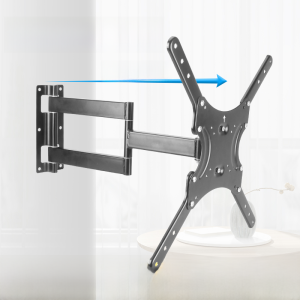 LCD TV Mount Telescopic TV Rack 90 Degrees Rotate Wall Hanging Bracket 32-65 Inches Suitable for Xiaomi Hisense