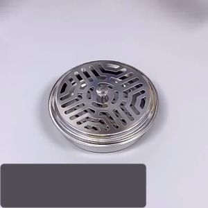 HỘP ĐỰNG NHANG MUỖI INOX KHAY ĐỰNG NHANG MUỖI CÓ NẮP TIỆN LỢI