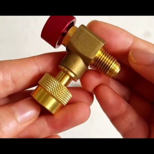 Đầu Chuyển Góc 90 Độ Van An Toàn Nạp Gas Điều Hòa Dụng Cụ Nạp Gas Đa Dạng R22 R32 R410 Cho Xưởng Sửa Chữa Máy Lạnh