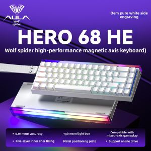 Aula | Gradient Side-Engraved Magnetic Switch Gaming Keyboard Wired