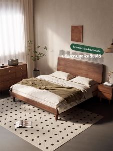 DONGMU | Giường Đầu Giường Cao Bằng Gỗ Nguyên Khối 1.8m