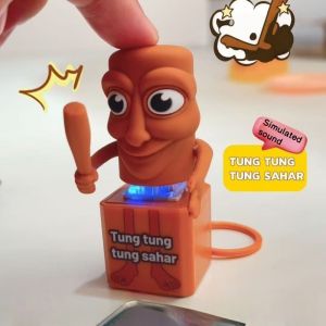 Sound Toy Animal Figure Stress Relief Squeeze Toy Portable Desk Home Kitchen Use