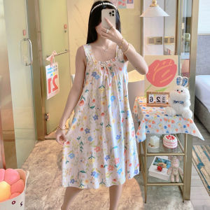 KASIHAN | Summer Lightweight Strap Dress Light Refreshing Sweet Style Student