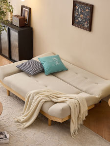 AISHANGSHUYA | Double Foldable Dual-use Creamy Style Sofa Bed