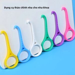 10 Chiếc Móc Tháo Niềng Răng Chỉnh Nha Invisalign Móc Đàn Hồi Tháo Lắp Tiện Dụng Dụng Cụ Chăm Sóc Răng Miệng Di Động Nhiều Màu Sắc