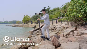 Ulanzi TZ01 Versatile 2-in-1 Carbon Fiber 1.6M Tripod with Mini Tripod (S069)