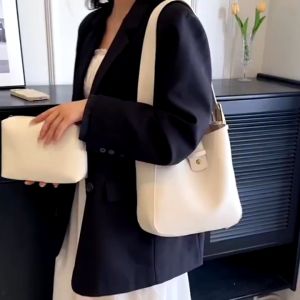 Tas Bahu Cewek Kulit Pu Set 2in1 Import 62302