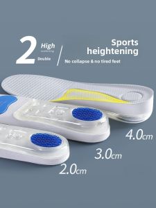 XIANZHAO | Height Increasing Arch Support Insole  Mens Sports Cushioning
