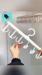 TOP SHOP 1pcs 12Hooks Hanger: A Space-Saving & Multi-Functional Solution