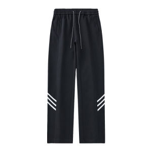 Quần Dài Nam Ống Đứng Kẻ Sọc Thiết Kế Rộng Rãi Thoải Mái Thời Trang Mùa Thu Cotton 100% Quần Dài Thường Ngày