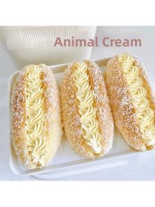 Coconut Cream Filling Freshly Made Bread