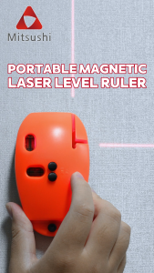 Mitsushi Multi purpose Laser Level with Bubble Infrared Crosshair Level Precision Angle Measuring Tool