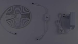 110V 220V to DC 24V Super Bright COB LED Strip with Touch Switch Neon Tape Ribbon 5M 10M Neon Lights For Kitchen Cabinet Decor