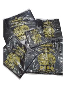 Kantong Plastik Kresek Hitam Ekonomis Isi 50 Lembar Ukuran 15 / 17 / 24 / 28 / 35 / 40 Plastik Hitam