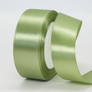 25yards/100yards Sage Matcha Green Light Green Ribbon for Gift Wrapping Flower Bouquet Crafts DIY Wedding Party Home Decoration