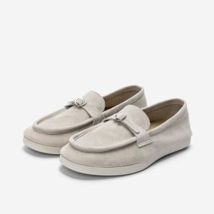 Q.VONTON | Retro Loafers Suede Leather