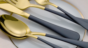 Stainless Steel Cutlery Set 4Pcs/Set Collection of Models Gold/Silver Spoon Fork Knife Teaspoon