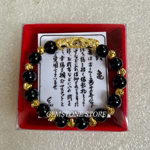 GELANG GIOK MODEL TERBARU  VARIASI BOLA MAS 10MM