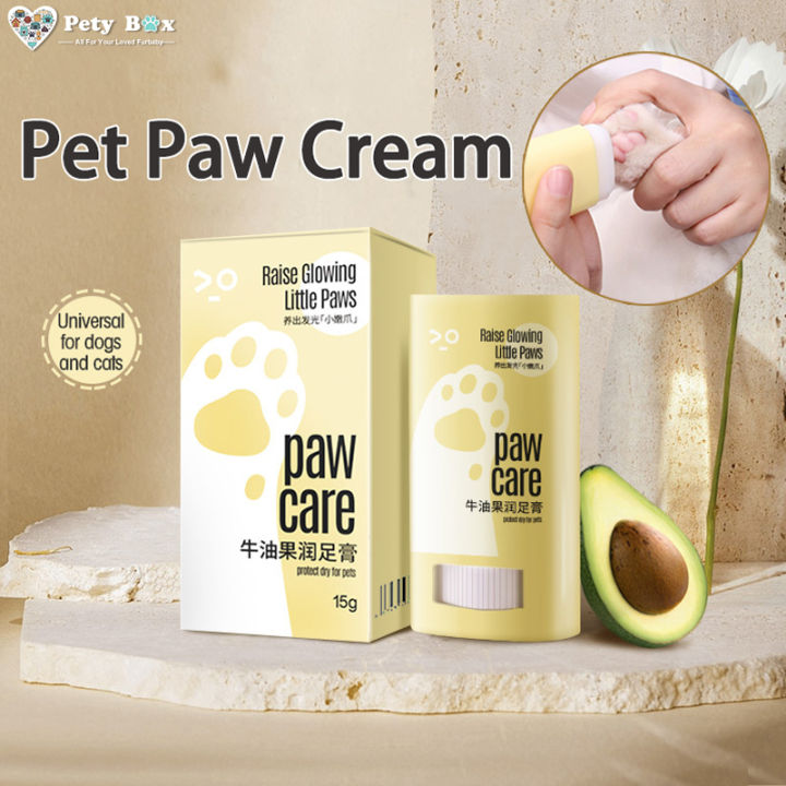 [Pety Box] Pet Paw Care Cream 15g Pet Paw Care Balm for Dog Cat Paw Dry
