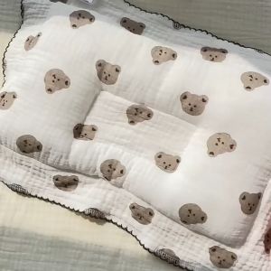 Clearance Ready Stock🇲🇾 Styling Soft Baby Pillow Baby Anti-eccentric Head Newborn Floral Crown Infant Breathable Baby Head Pillow