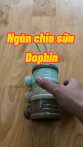 Ngăn chia sữa cho bé ngăn sữa Dophin hộp đựng sữa ba ngăn cho bé (không BPA)