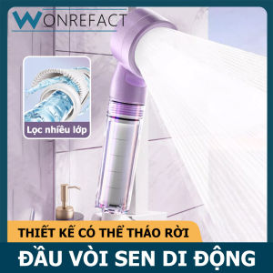 Du lịch mini tay cầm xách tay đầu vòi sen với Bộ lọc chất lượng cao tăng đa chức năng phổ biến có thể điều chỉnh đầu vòi sen