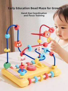 QU RAN | Early Education Teething Toy Beads 6 Months+