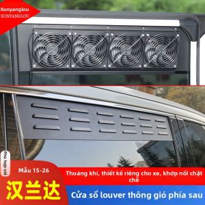 XUNYANGLOU | Ventilation Louvered Window Grille Car Ventilation Upgrade