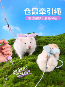 Hadassah Angel Harness Leash Outdoors Interactive Toy for Golden Retriever Hamsters Cute Cartoon Style Prevent Escape
