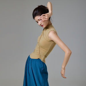 DKYY | Summer Sleeveless Crop Top Slim Dancewear