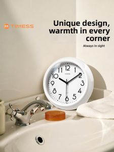 TIMESS | Waterproof Silent Compact Wall Clock